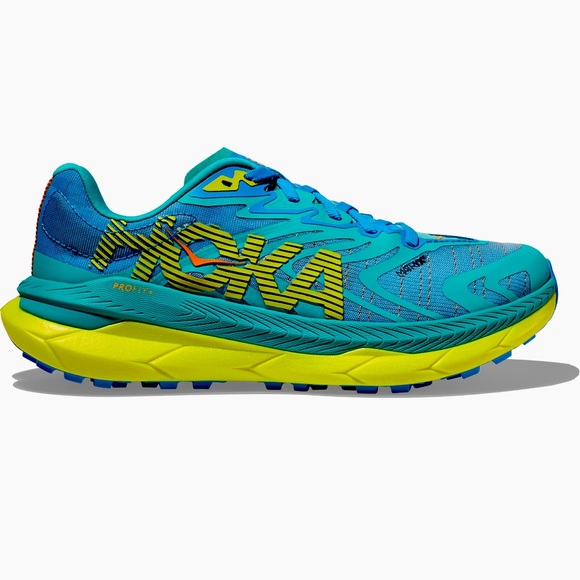 🍋🟩🩵 HOKA TECTON X 2 BLUE 🩵🍋🟩 - Picture 2 of 2